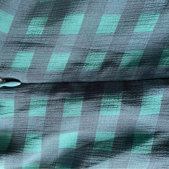 Checkered green and black maxi dress - Picture 6 of 6